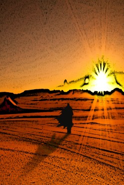 colorcartoondesertwithshadowoffset